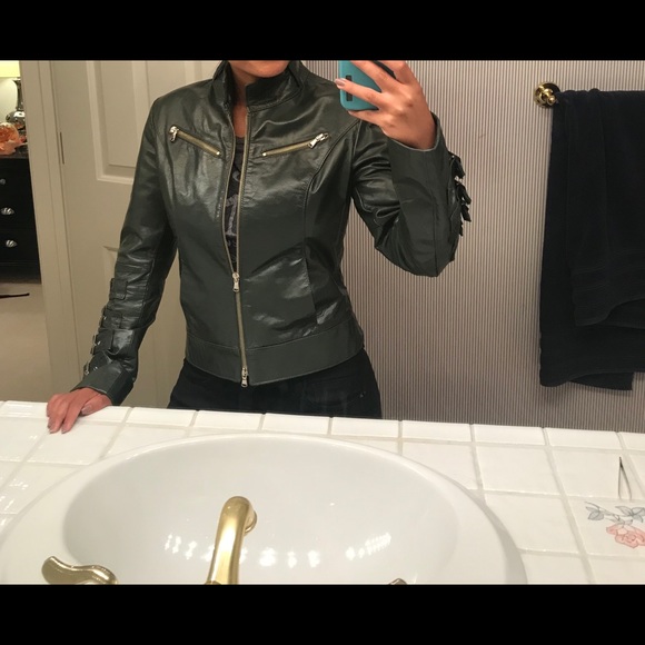 Kor@Kor Leather Jacket - Picture 3 of 3